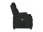 Black Faux Leather Massage Chair