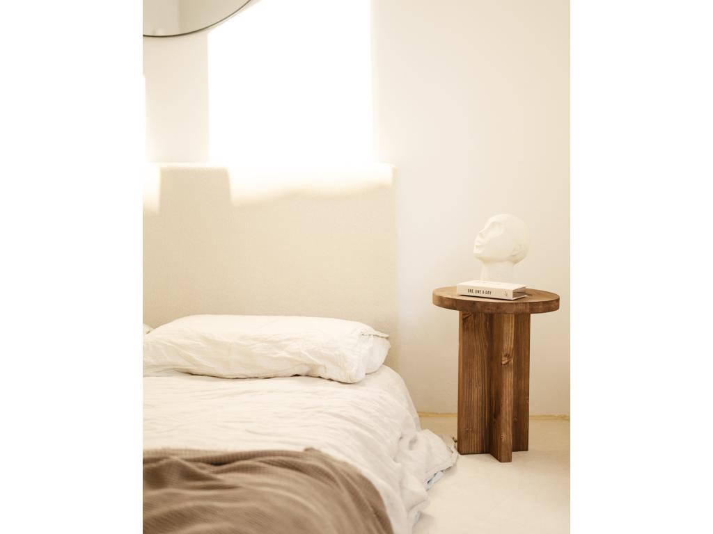 Beige cotton headboard 180x80cm - Laviecasa ATES77620