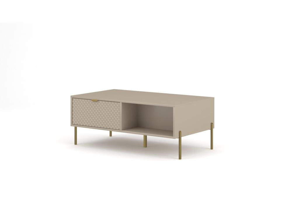 Laviecasa Coffee Table CT104 104x60x43 Beige CKYU35915