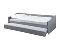 Meubiana Children's Trundle Bed 90x200cm Grey