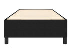 Meubiana Black Bed Base 100x200 cm Fabric