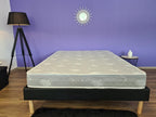 90x190x18cm mattress with Meubiana pillow - one side firm support and one side extra firm support