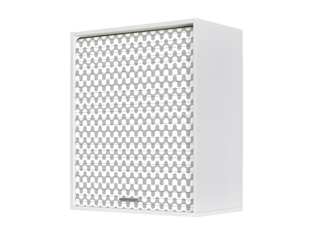 Kitchen storage unit L White/Wave grey - Laviecasa EYXY12243