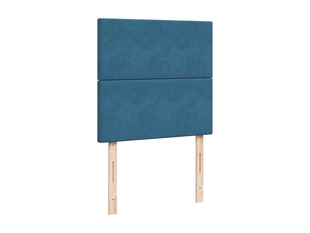 Laviecasa bed base with mattress, Dark Blue, 90x190 cm, ZPPV20521