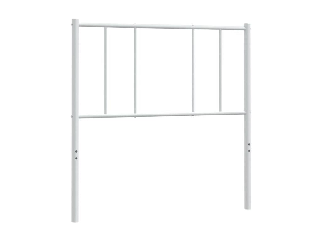 White metal headboard 80cm AFBC01641