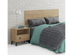 Adult headboard in golden oak finish - Height 50 x Length 160 x Depth 1.6 cm