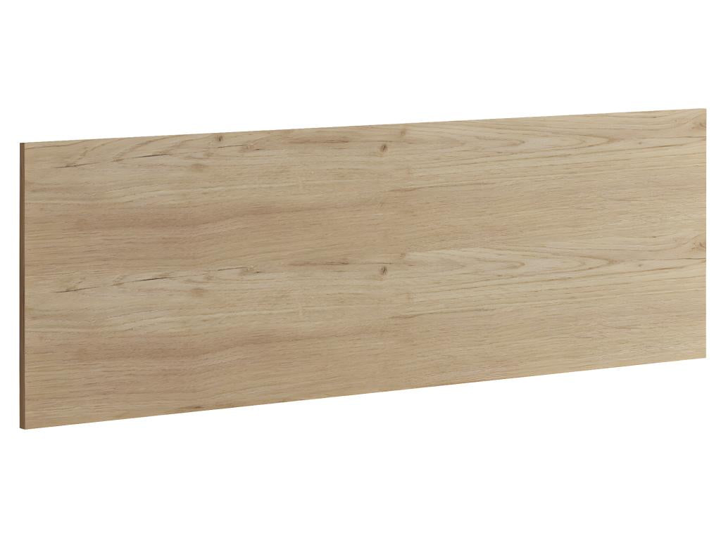 Adult headboard in golden oak finish - Height 50 x Length 160 x Depth 1.6 cm
