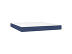 Laviecasa bed base with mattress, Blue 160x200 Fabric NPDL76758