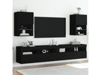 TV stand with Laviecasaères LED 2 pcs black 40.5x30x60 cm KQYF94439