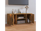 Smoked oak TV stand 100x35x40 cm Engineered wood
