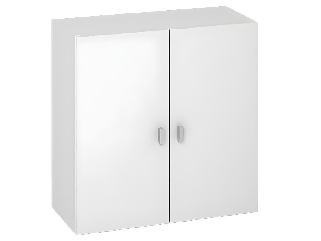 Multipurpose tall cabinet in white - Height 60 x Length 60 x Depth 26.5 cm BJMO03299