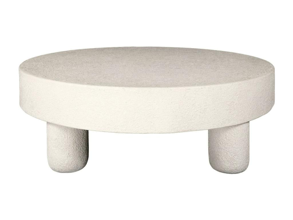 White composite marble coffee table 110 cm Laviecasa EEEZ37431