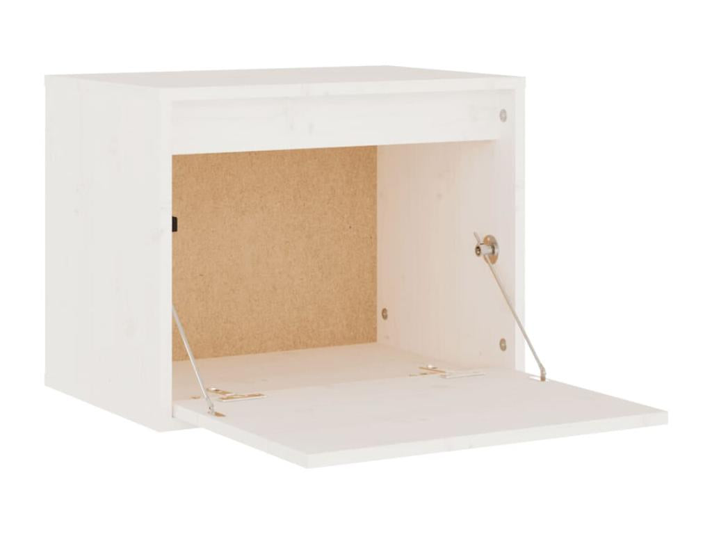 3-piece TV unit, white, solid pine wood, JRPM25318