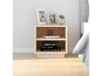 2-piece bedside tables, 40x34x40 cm, solid pine wood, QDRS80397