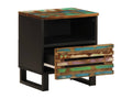 Meubiana Premium - 2-piece bedside tables, 40x34x46 cm, reclaimed solid wood