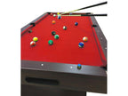 7-Foot Pool Table Complete with Accessories – Iron Red