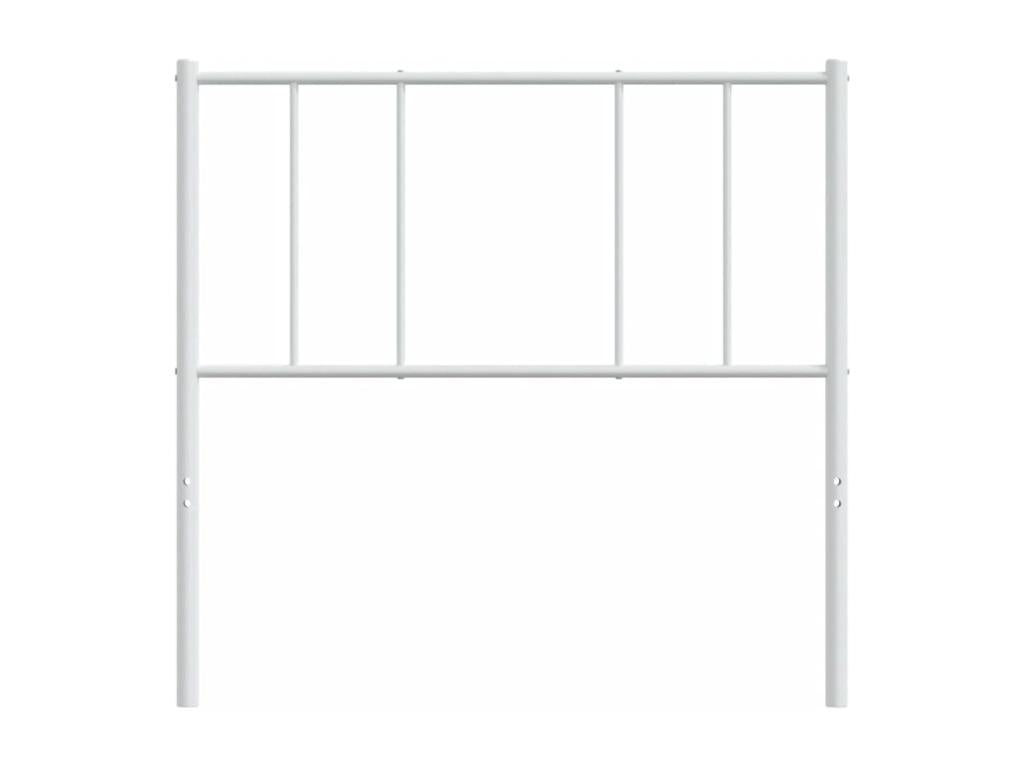White metal headboard 80cm AFBC01641