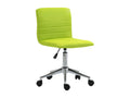 Meubiana office chair, swivel chair for children, children's room office chair, green fabric upholstery