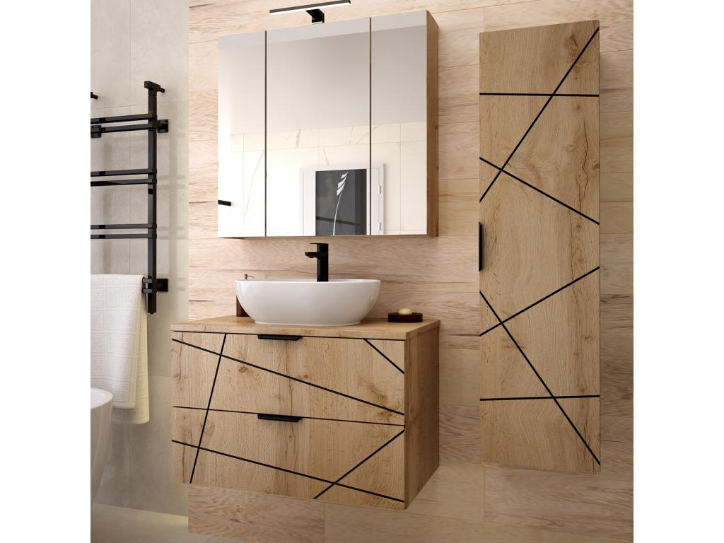 Laviecasa 80cm Vanity Unit, Wood, ZPNX19788