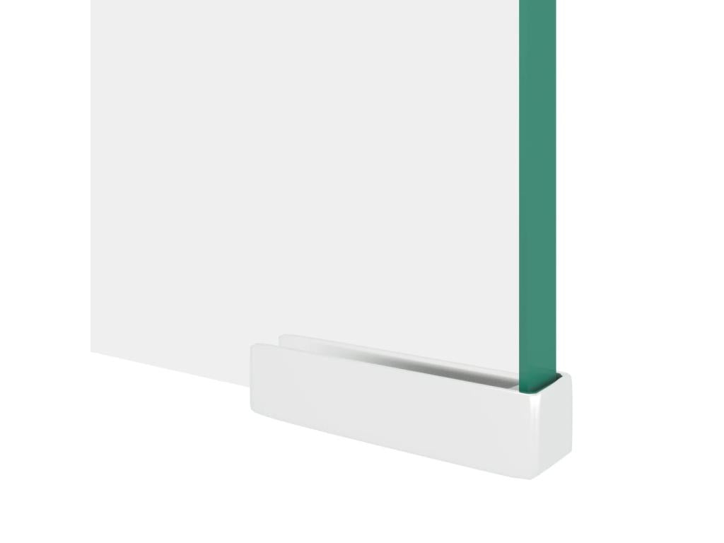 TV stand / monitor stand 90x30x13 cm Clear Glass